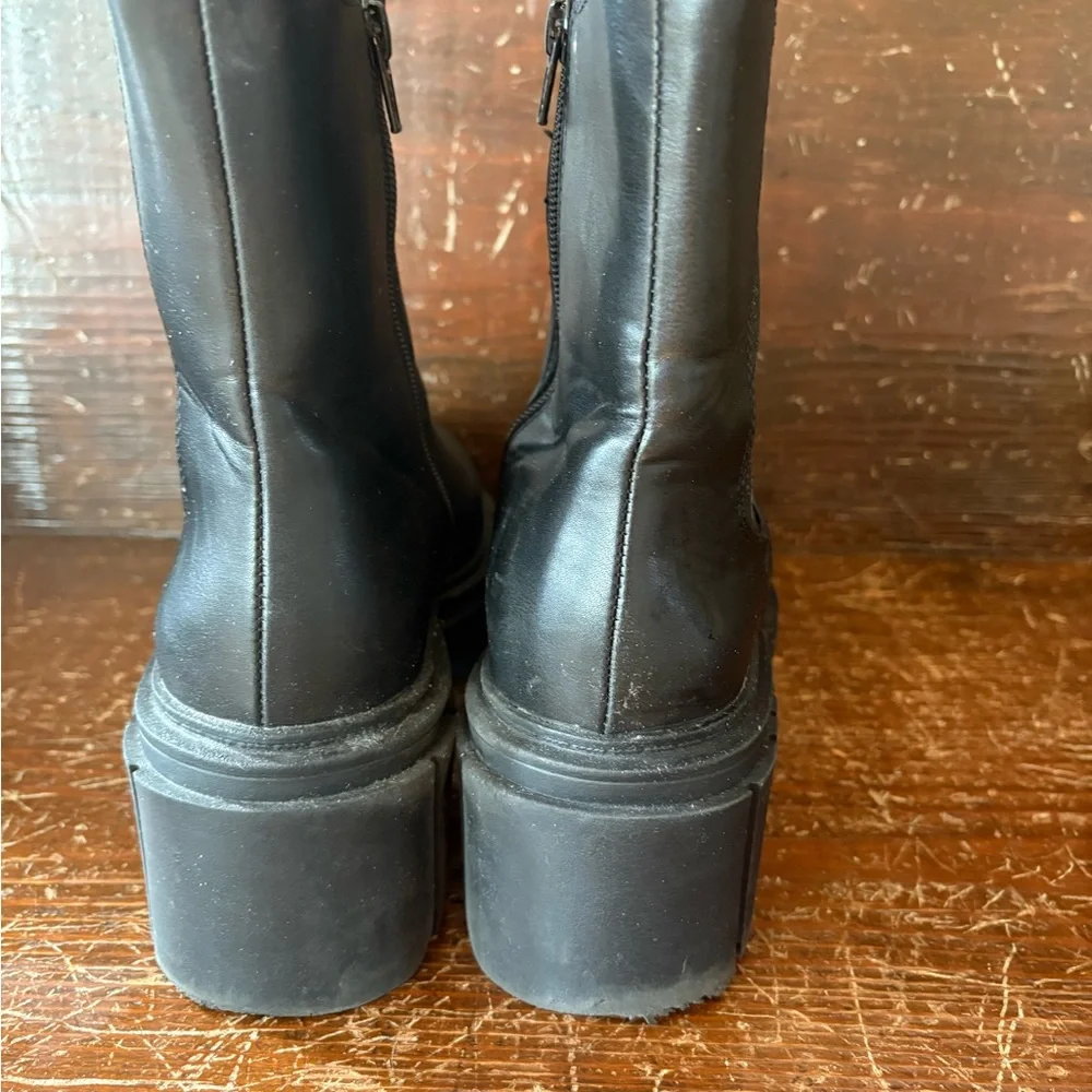 Women's Platform Chelsea Boots - Wild Fable Black, 7 - Picture 4 of 6